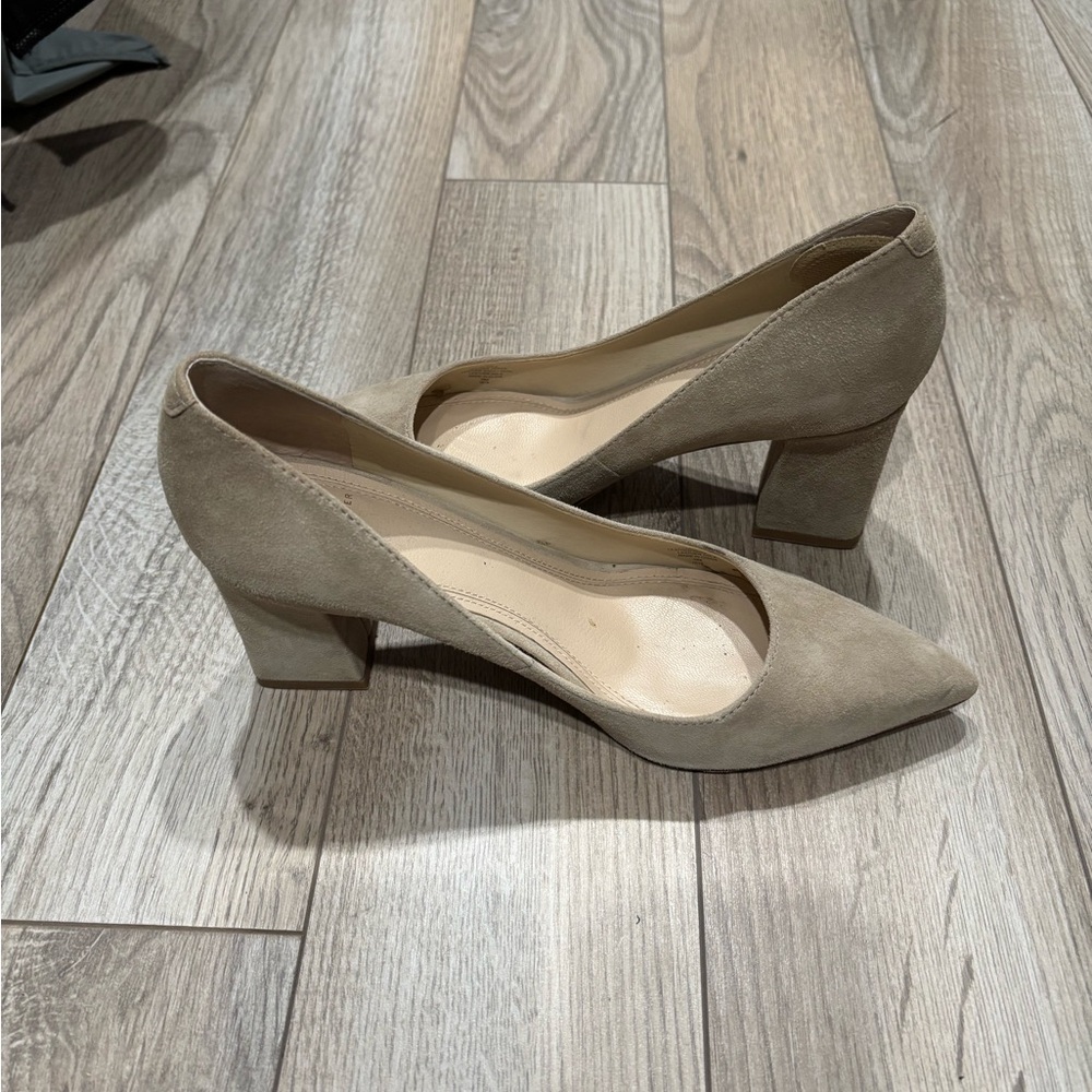 Elegant Beige Women's Pumps